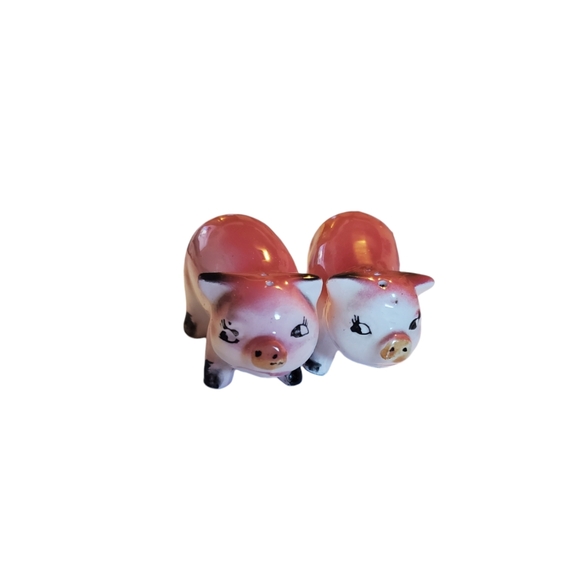 Vintage serious Pig salt and pepper shakers - Picture 2 of 5